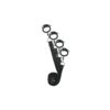 UNDER MATTRESS RESTRAINT SET BLACK