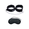 UNIVERSAL WRIST AND ANKLE CUFFS BLACK