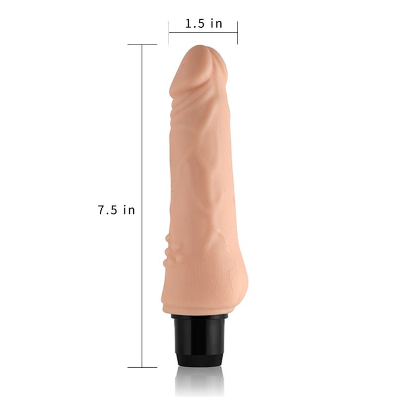 VIBE REAL FEEL 7.5 FLESH 6 VIBE REAL FEEL 7.5 FLESH VIBRATOR WATERPROOF