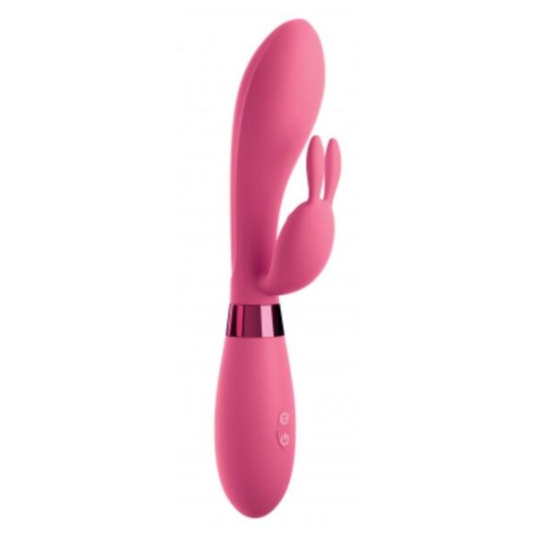 VIBE SELFIE SILICONE PINK ELEGANT RABBIT VIBRATOR