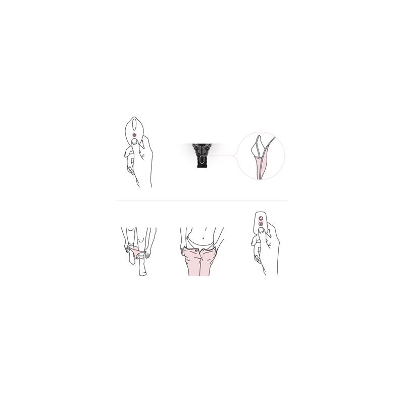 Vibrating Briefs Remote Control On Model