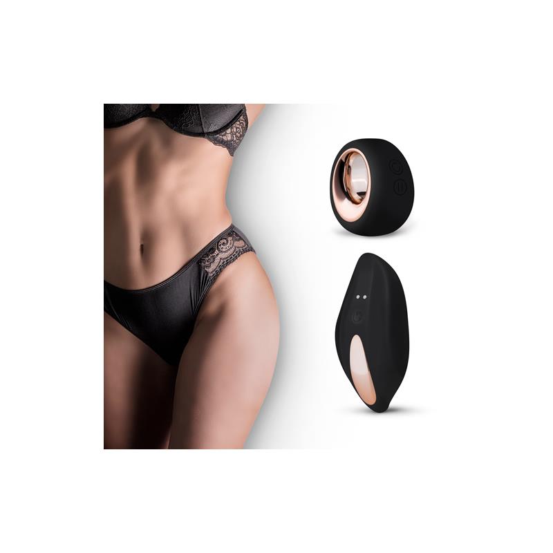 Vibrating Briefs Remote Control Black