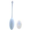 VIBRATING EGG WITH REMOTE CONTROL BLUE