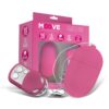 VIBRATING EGG WITH REMOTE CONTROL MEDIUM SIZE PINK