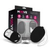 VIBRATING EGG WITH REMOTE CONTROL MINI BLACK