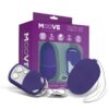 VIBRATING EGG WITH REMOTE CONTROL MINI PURPLE