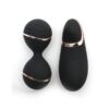 VIBRATING LAY ON KEGELBALL SET IBIZA BLACK