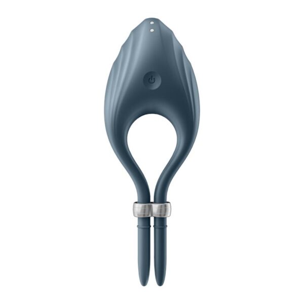 VIBRATING PENIS RING DUELIST DARK BLUE - IMAGE 5