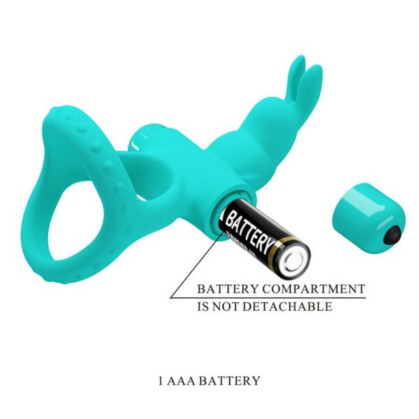 VIBRATING PENIS RING PASSIONATE FIGGY GREEN - IMAGE 8