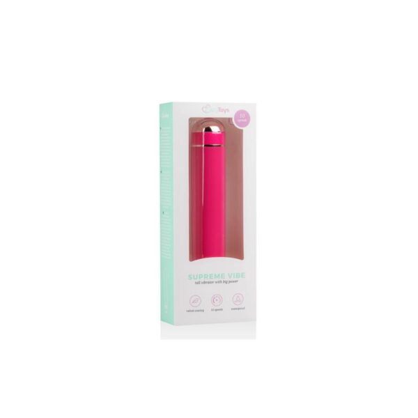 SUPREME VIBE VIBRATOR PINK WATERPROOF DESIGN