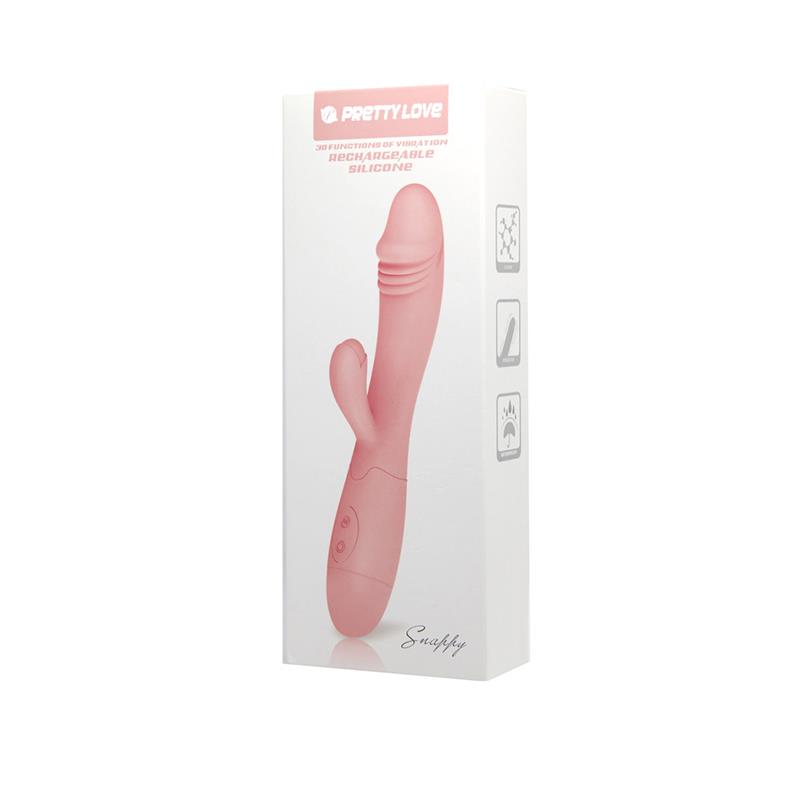 Vibre Snappy Rechargable Flesh premium packaging