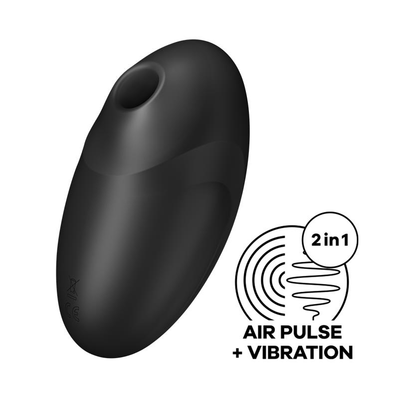 Vulva Lover 3 Clitoris Sucker Black pressure wave vibrator