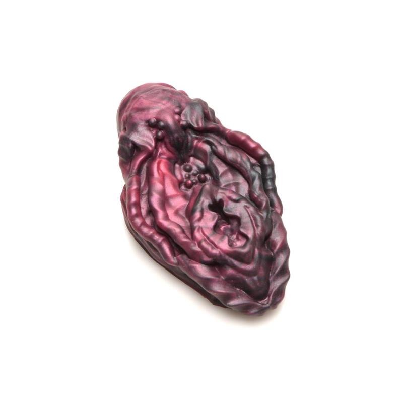 Xeno Pussy alien vulva pleasure toy red black iridescent