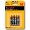 XTRALIFE ALKALINE BATTERY AAA LR3 BLISTER OF 4