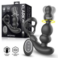 Klark Waving and Vibrating buttplug with Remote
