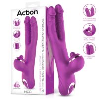 Nico Vibrator with Clit Hitting Ball and Alternating Dildos