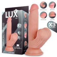 Paul Triple Density Dildo with Swinging Balls 21 cm