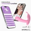 WINGY BUTTERFLY VIBRATOR WITH APP PINK 9