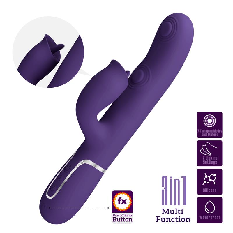 Gigi Vibrator with thumping and licking